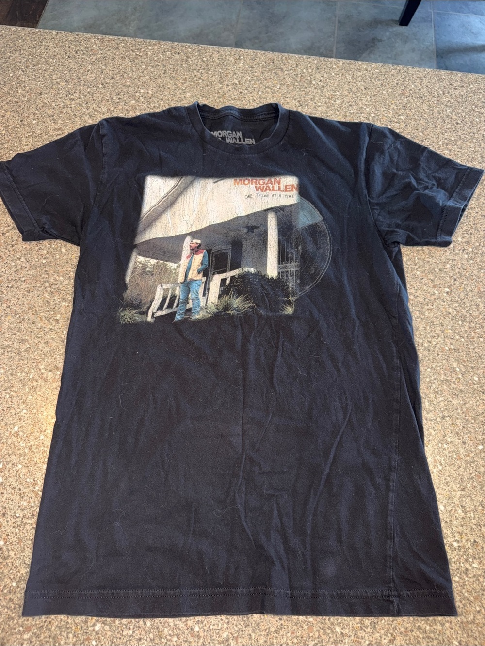 Morgan Wallen Black Graphic Short Sleeve Tee